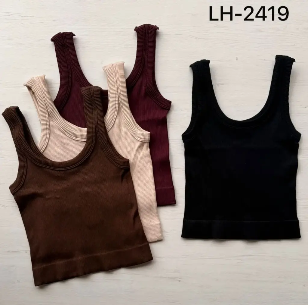 MEDIA DOCENA TOP ACANALADO