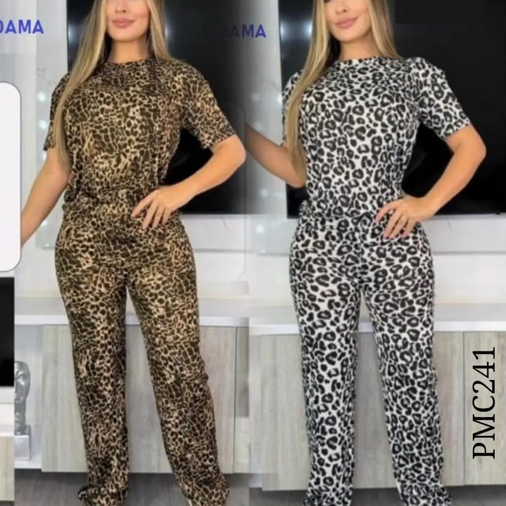 SET DAMA ANIMAL PRINT - 4 UNIDADES POR 20$