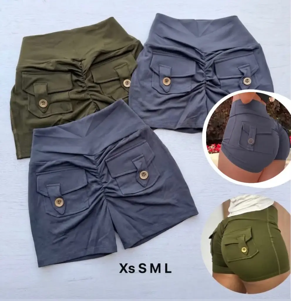 MEDIA DOCENA - SHORTS CON BOLSILLO