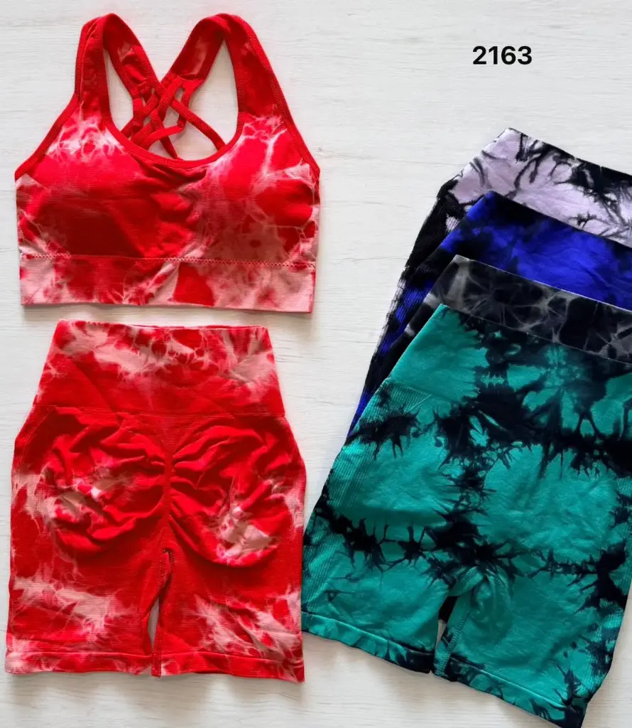 SET DEPORTIVO MARMOLEADO - 3 UNIDADES