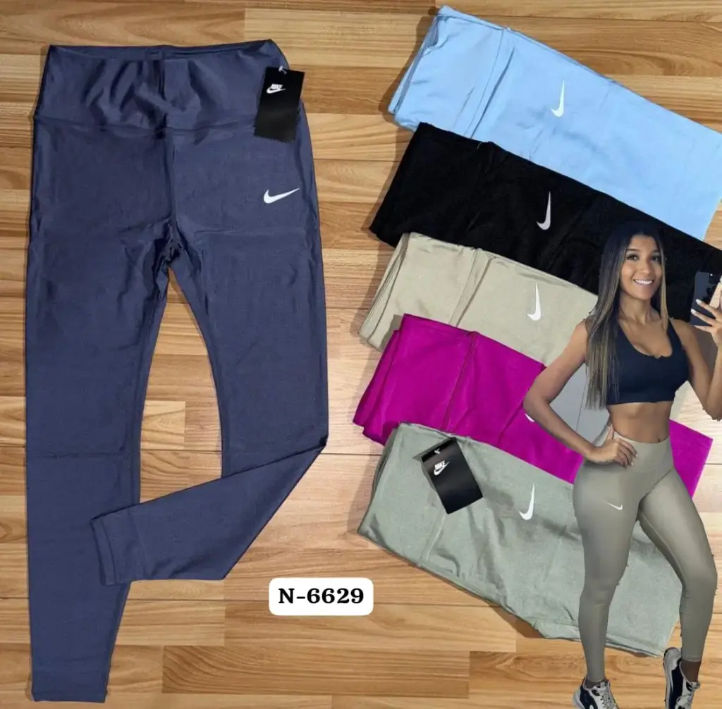 MEDIA DOCENA LEGGIN SATINADO