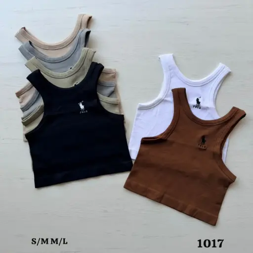 [FYD1017] MEDIA DOCENA - TOPS GRUESOS POLO