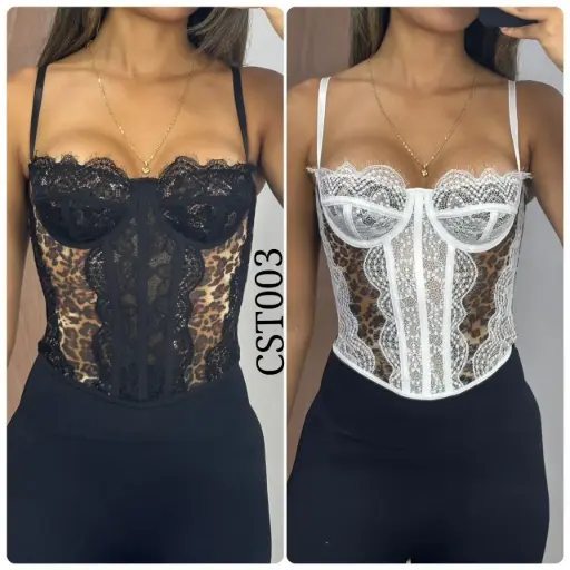 [CST003] CORSET ANIMAL PRINT - UNIDAD