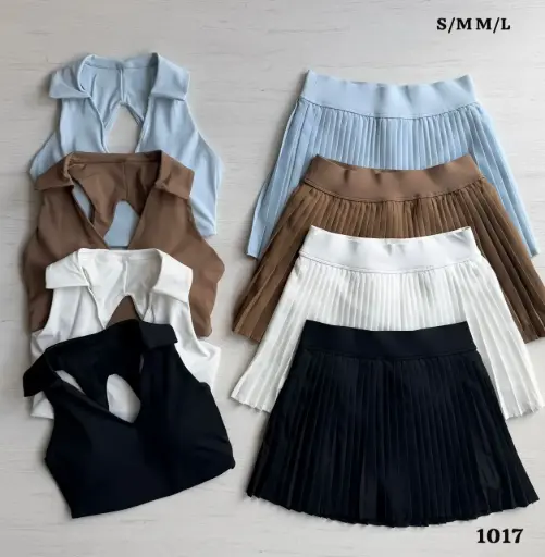 MEDIA DOCENA - SET FALDA SHORT PREMIUM