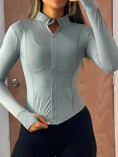 [MG01] MEDIA DOCENA - JACKET DEPORTIVA UNICO COLOR 