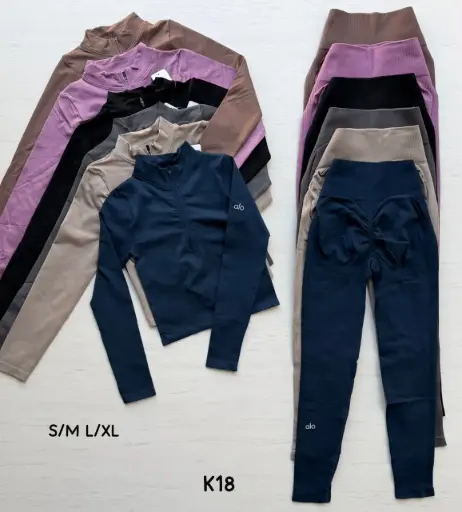 [K18] MEDIA DOCENA - SET ALO PREMIUM CHAQUETA Y LEGGUINS