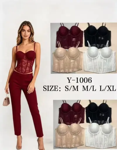 [Y-1006] MEDIA DOCENA- CORSETS CALIDAD SUPER TOP