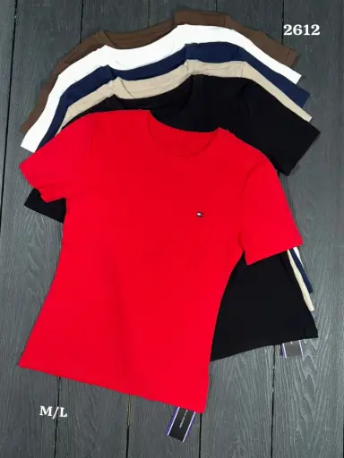[2612] MEDIA DOCENA- FRANELA TOMMY ALGODON