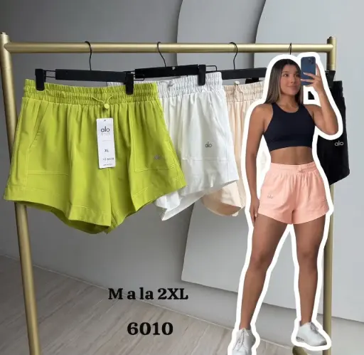 [6010] MEDIA DOCENA- SHORTS RUNNING ALO