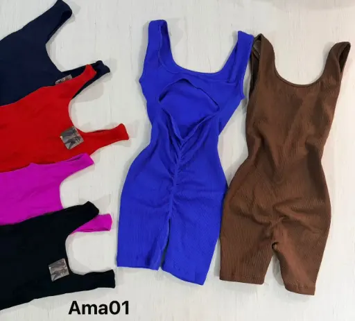 [AMA01] ENTERIZO CORTO PUSH UP - MEDIA DOCENA