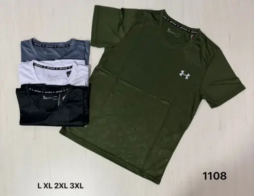 [F1108] MEDIA DOCENA FRANELA DE CABALLERO