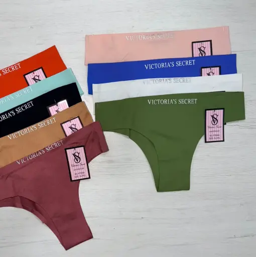 [8306] DOCENA - PANTYS SIN COSTURA VICTORIA'S SECRET