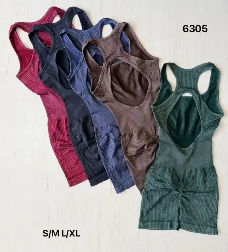 [E6305] ENTERIZO CORTO - MEDIA DOCENA